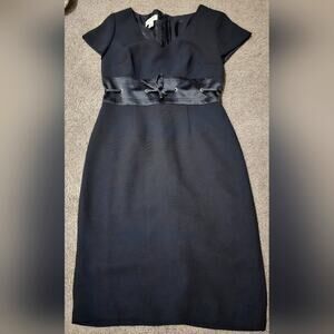 Talbots little black dress sz 4 petite